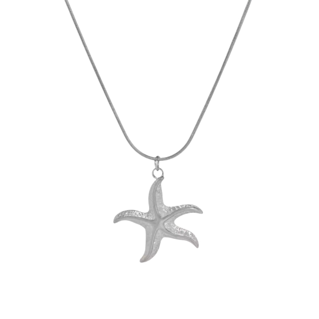 Silver Starfish | Necklace