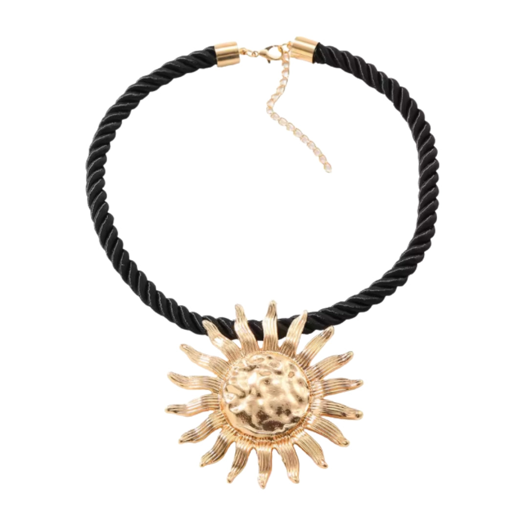 Sun Rise | Necklace - Silver & Gold