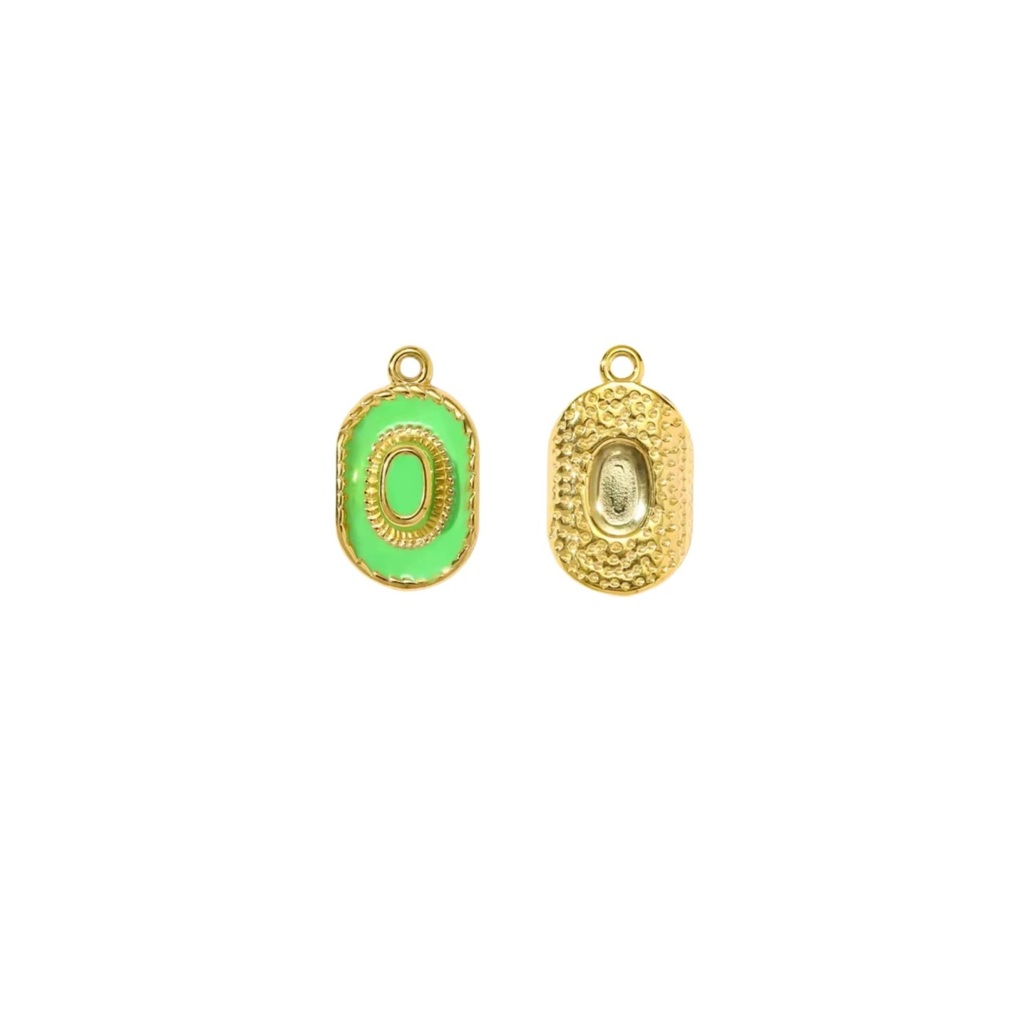 Green Cowboy Hat Charm