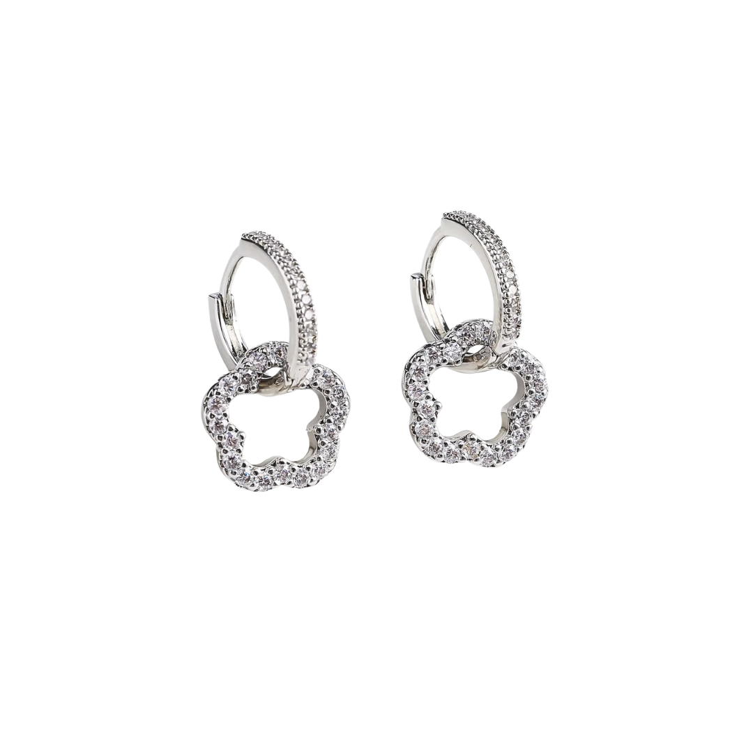 Diamante Clover | Earrings