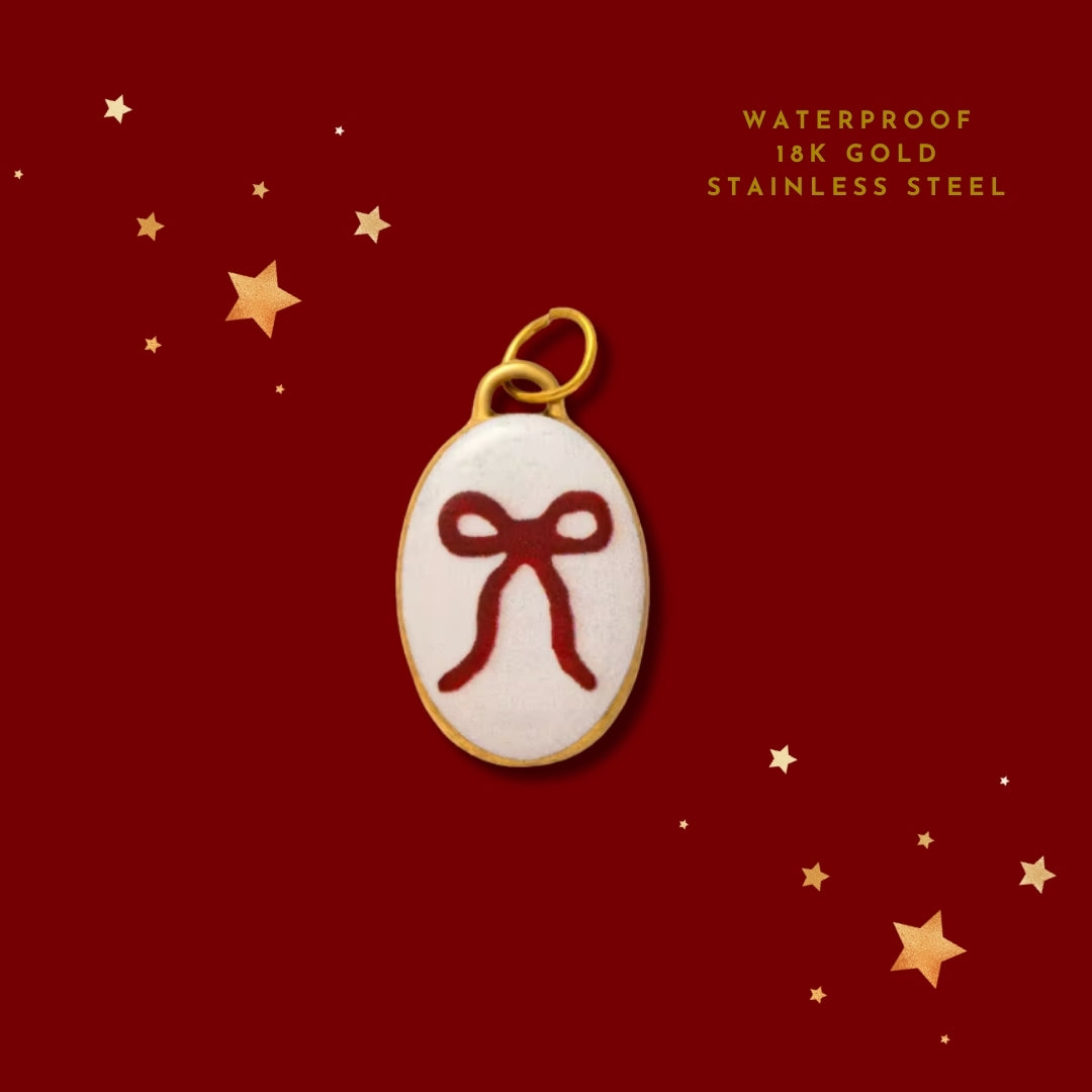 Noel Bow Pendant | Charm