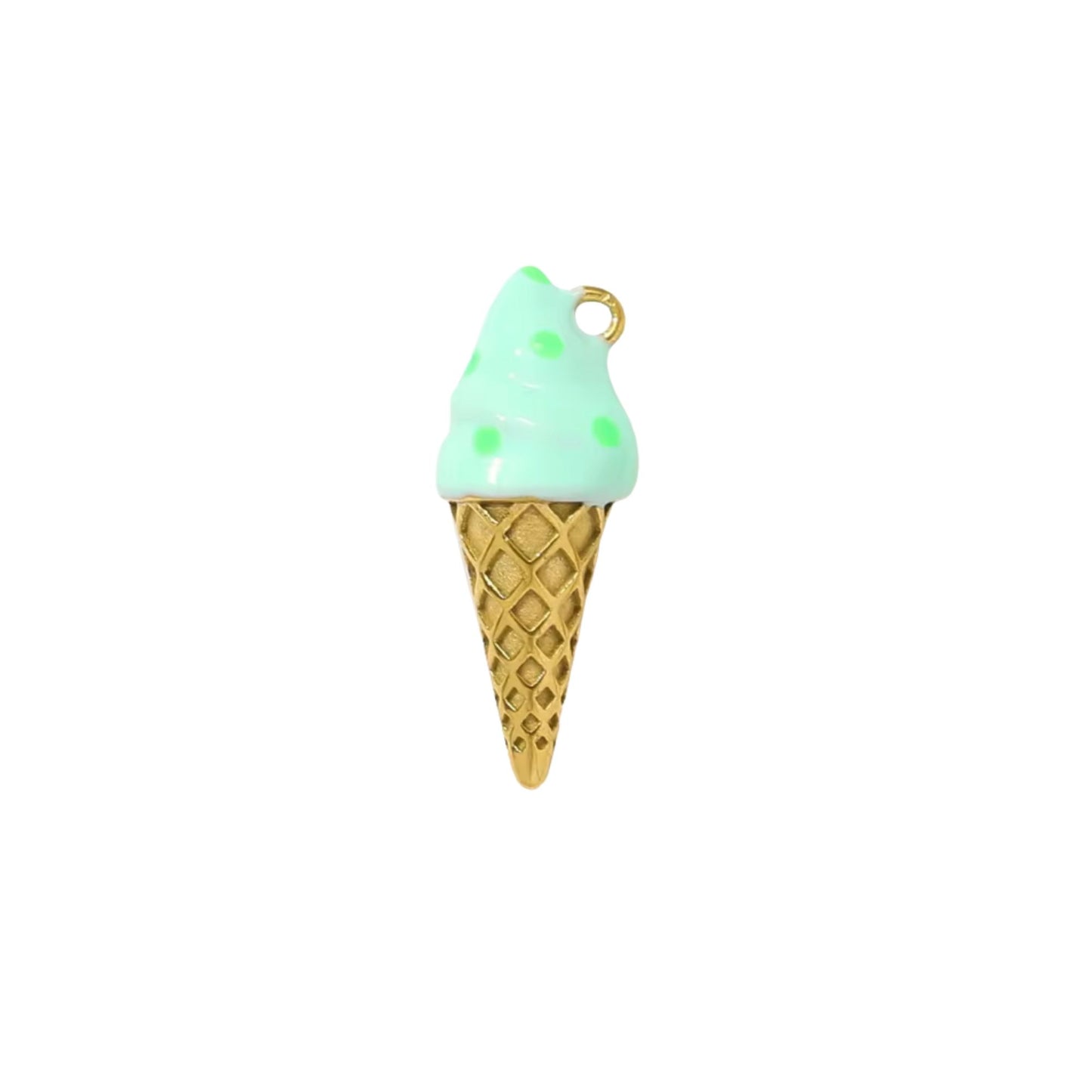 Ice Cream Cone Charm