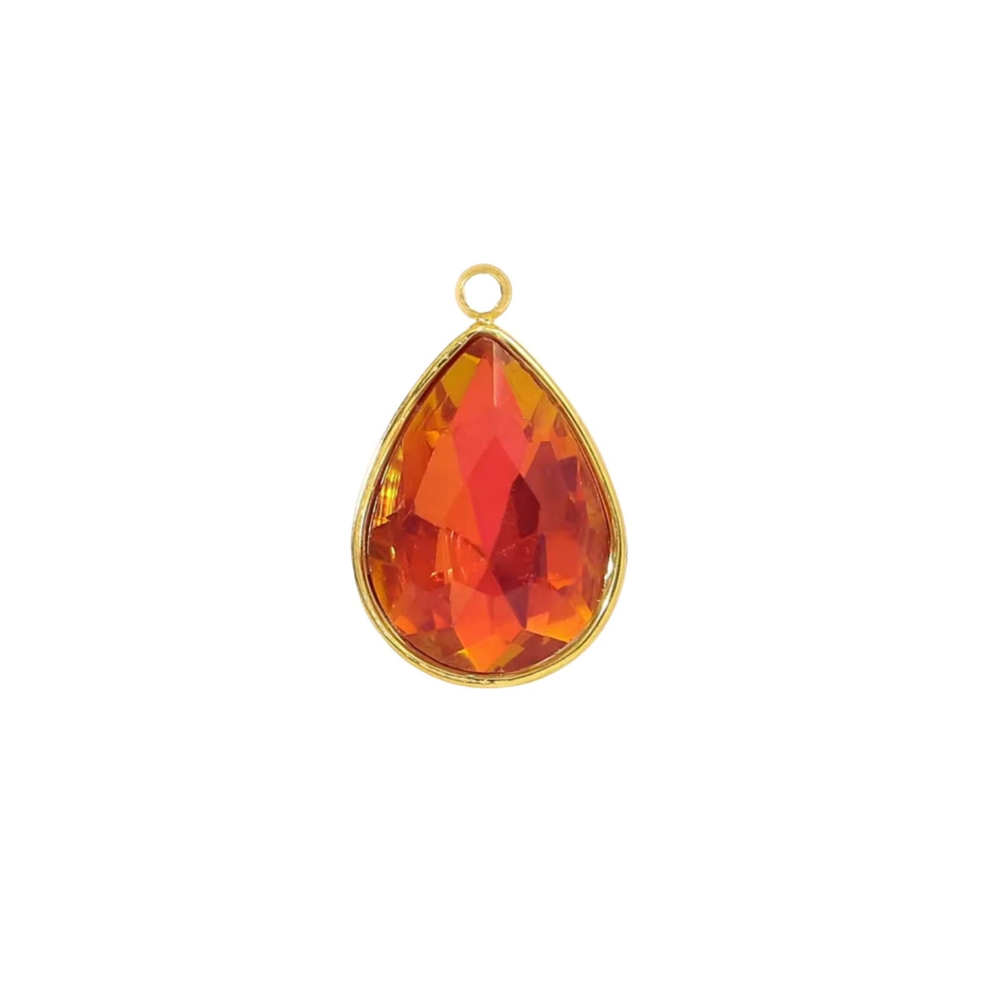 Red Diamante Pendant Charm