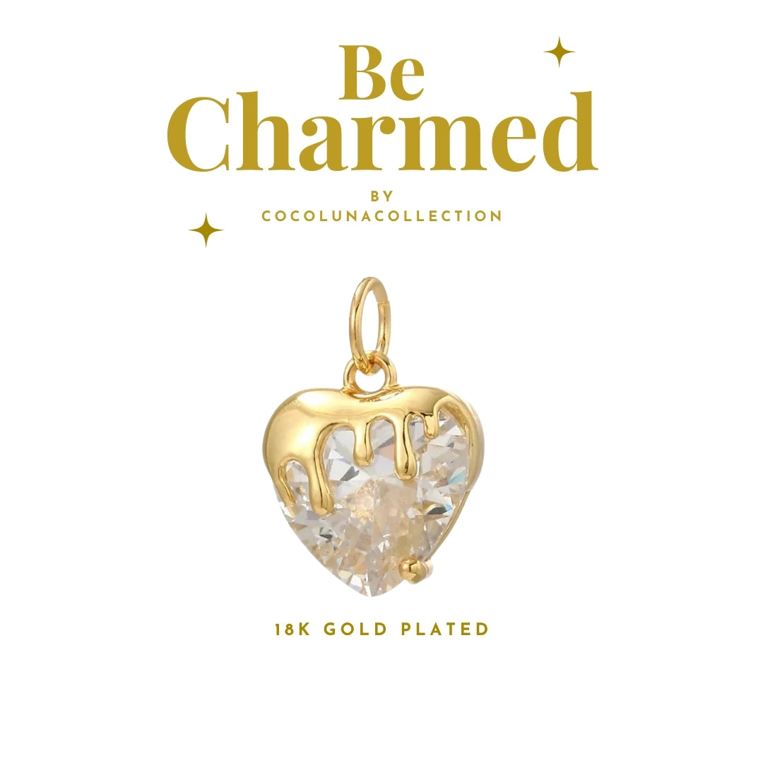 Crystal Clear Heart | Charms