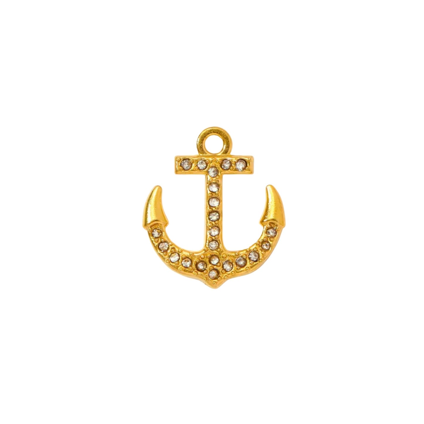 Anchor Charm Gold