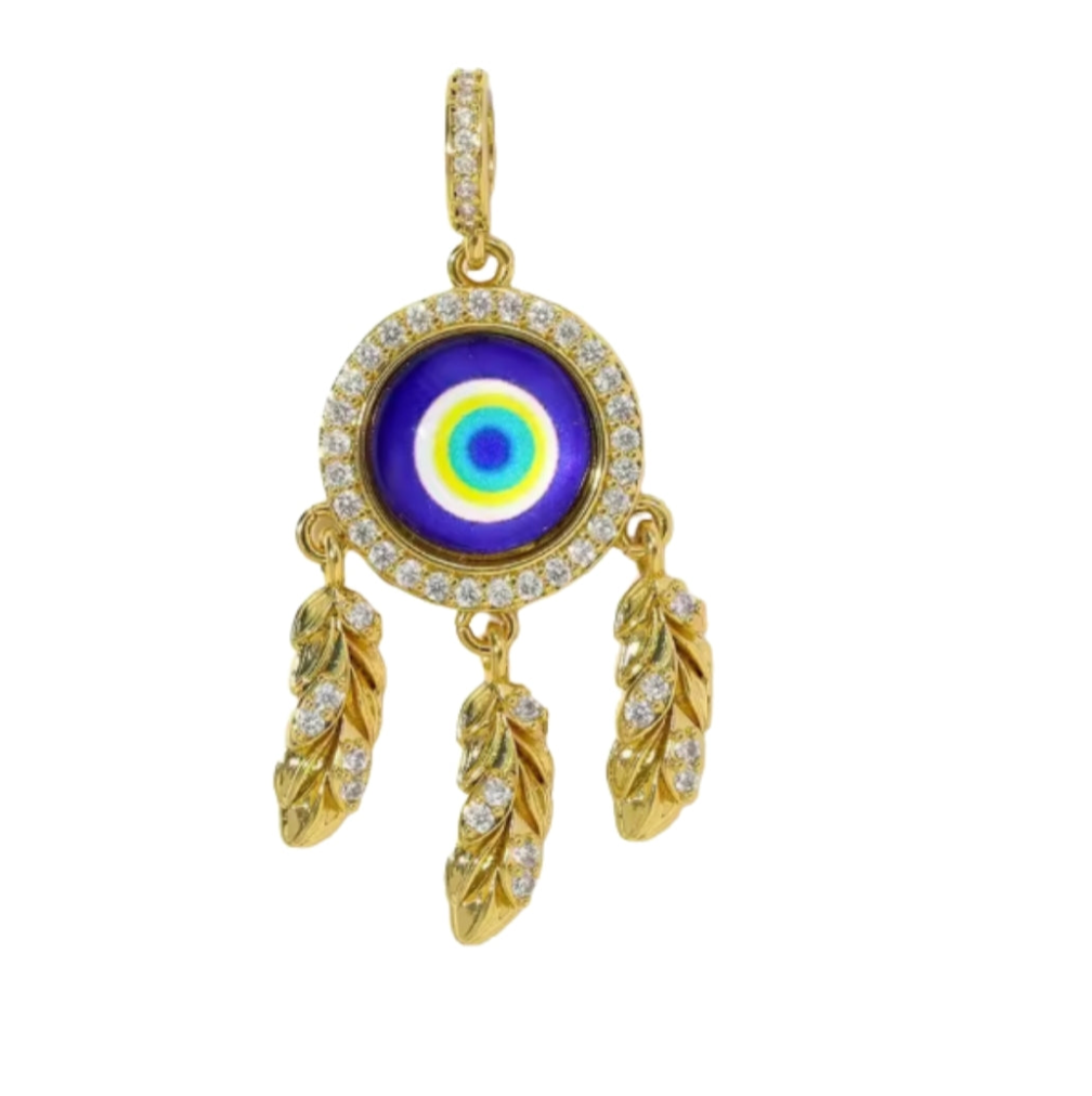 Dream Catcher Evil Eye Charm