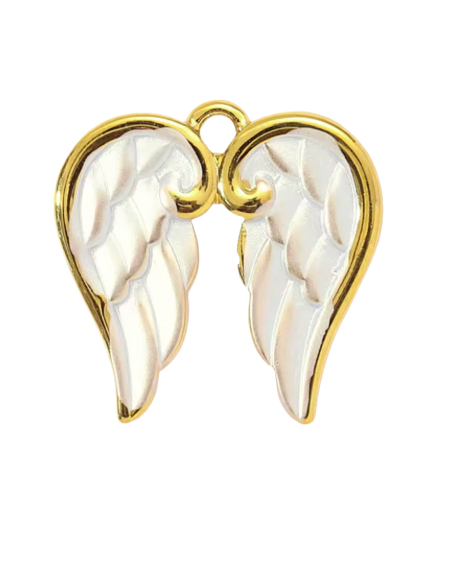 Angel Wing Gold & White