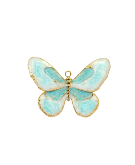 Butterfly Charm Blue