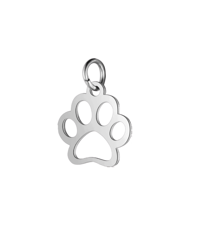 Dog Paw Silver