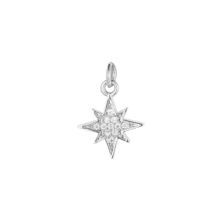 Star Charm Silver