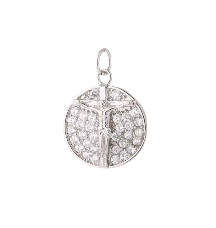 Cross Charm Silver