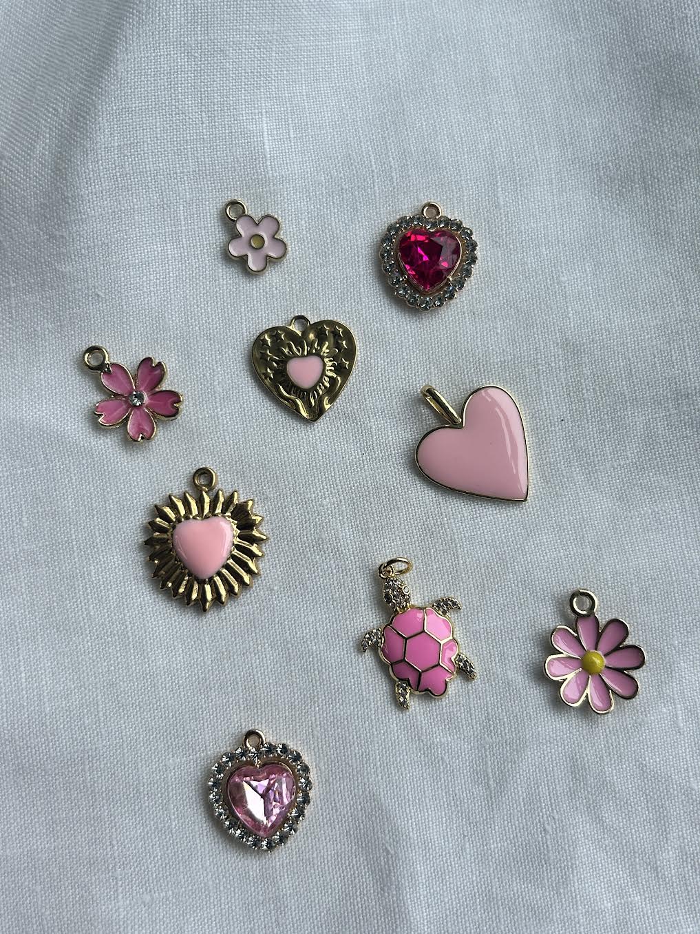 Classic Pink Heart | Charms