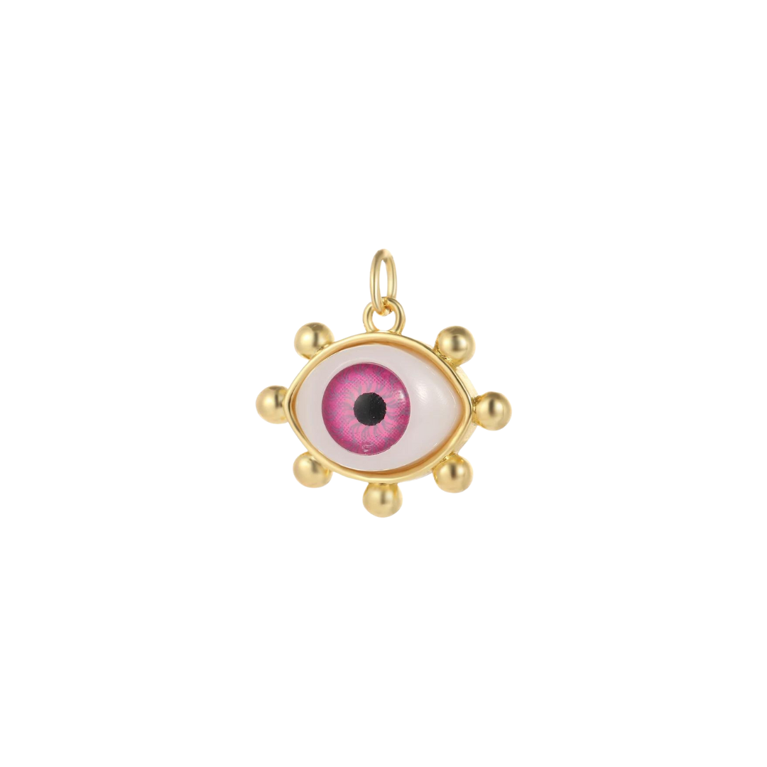 Pink Evil Eye | Charms