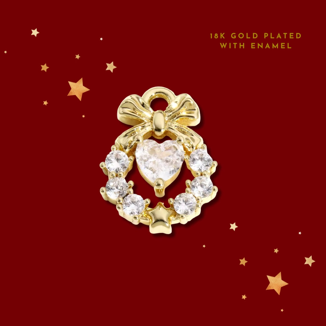 Heart Christmas Wreath | Charm