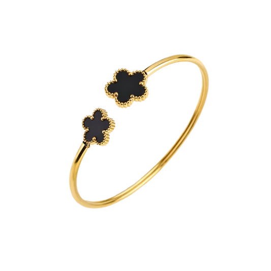 Double Black Clover | Bracelet