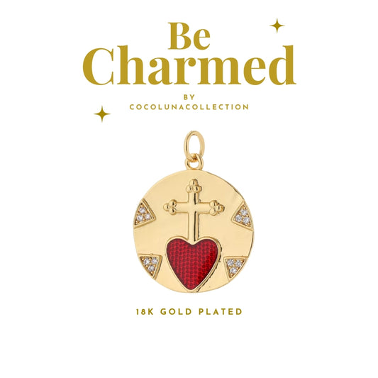 Heart & Cross Pendant | Charms