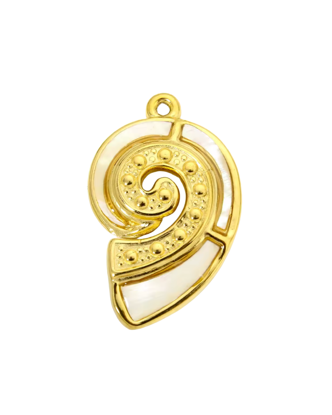 White & Gold Ocean Life - Make A Charm Bracelet or Necklace