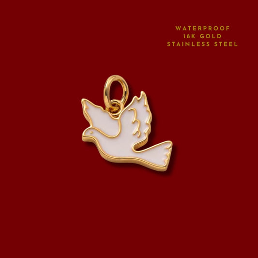 Noel White Dove | Charm