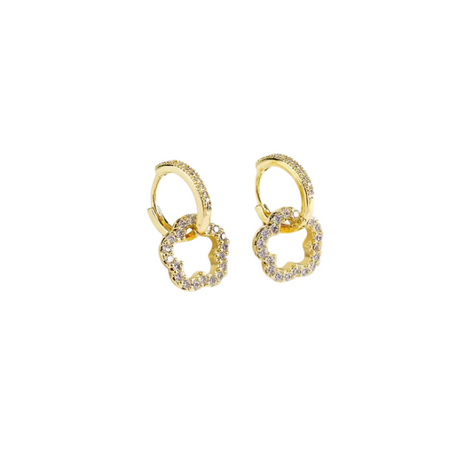 Diamante Clover | Earrings