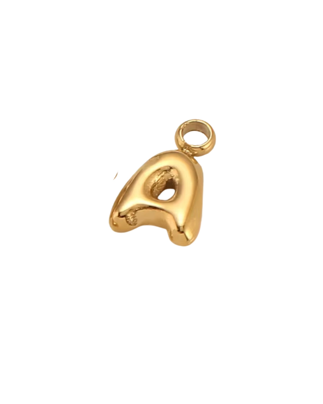 Bubble Initials Gold