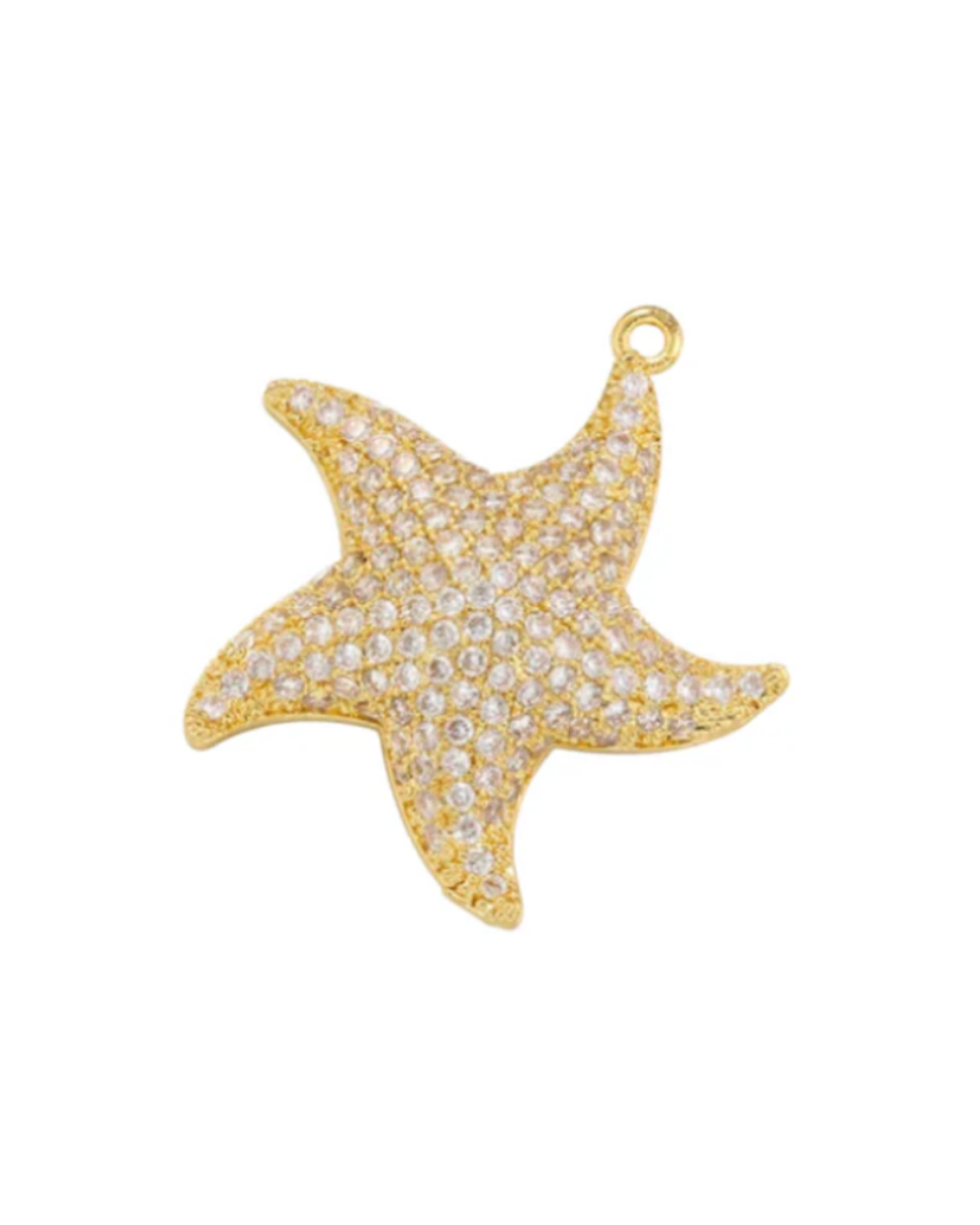 White & Gold Ocean Life - Make A Charm Bracelet or Necklace
