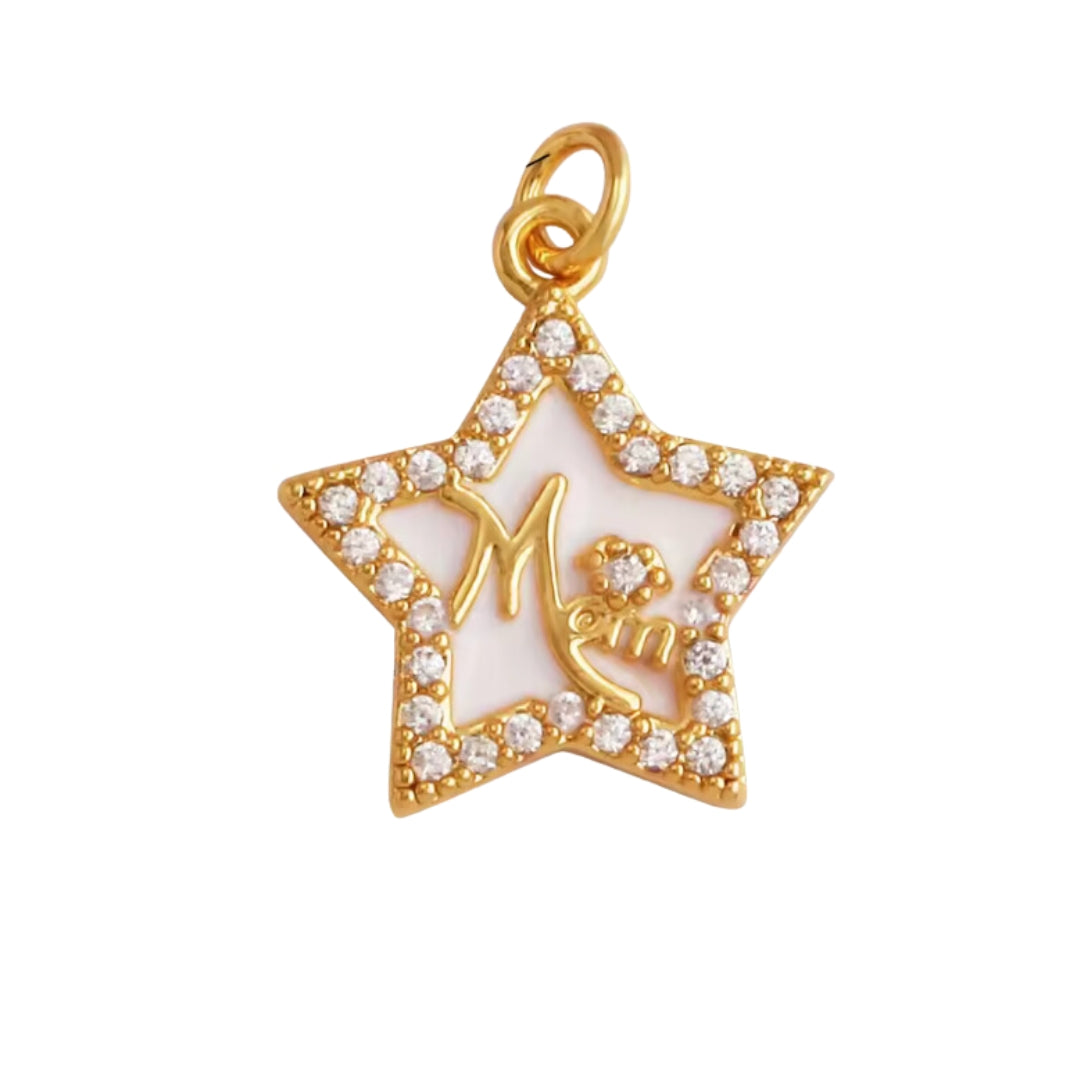 White Mom Star | Charm