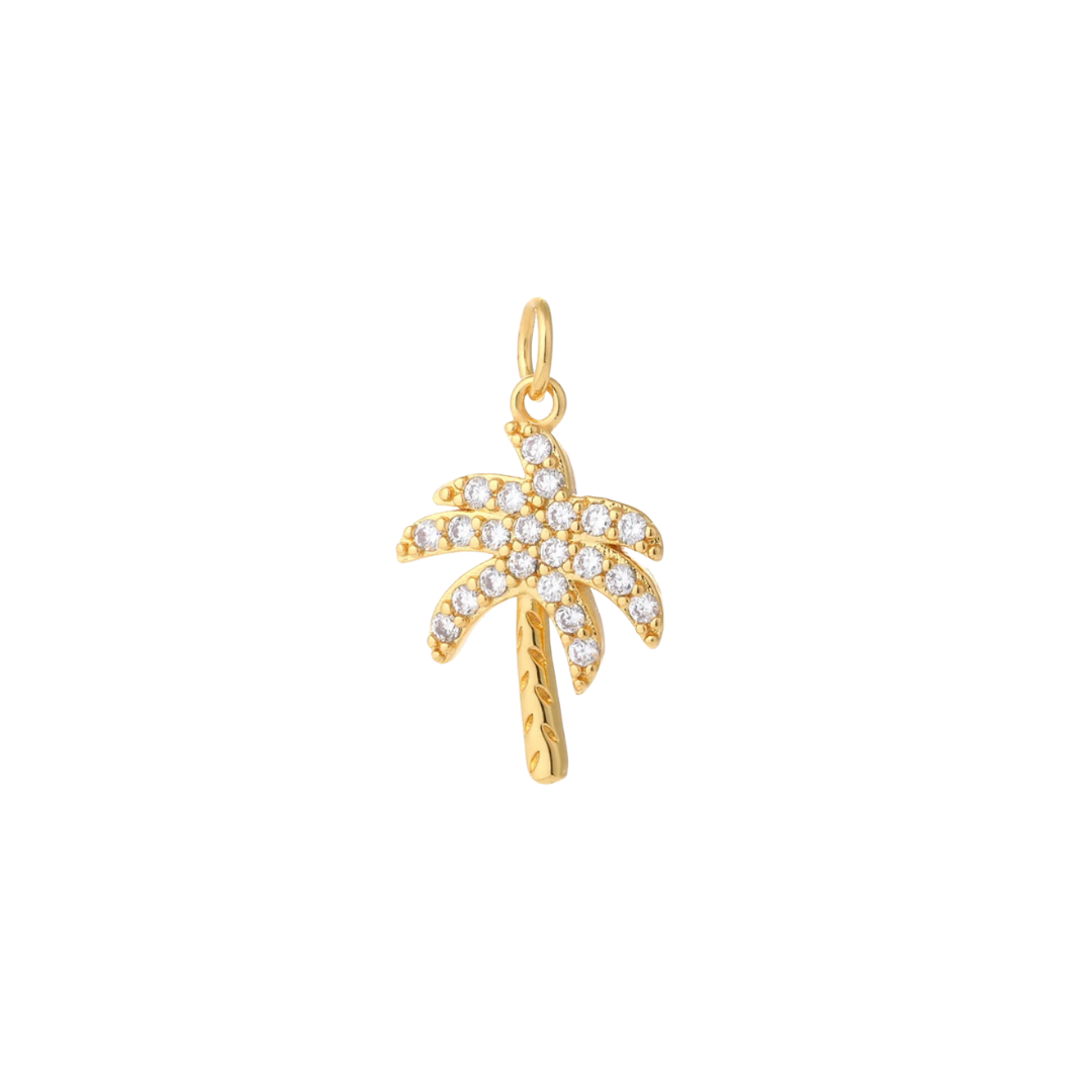 Diamante Palm Tree | Charms