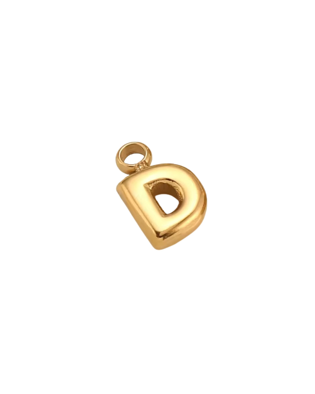 Bubble Initials Gold