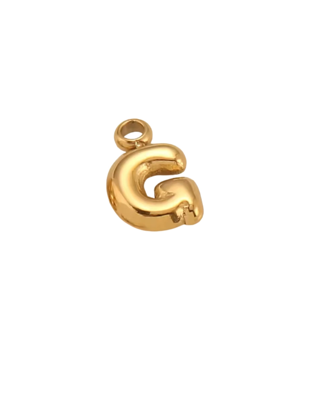 Bubble Initials Gold