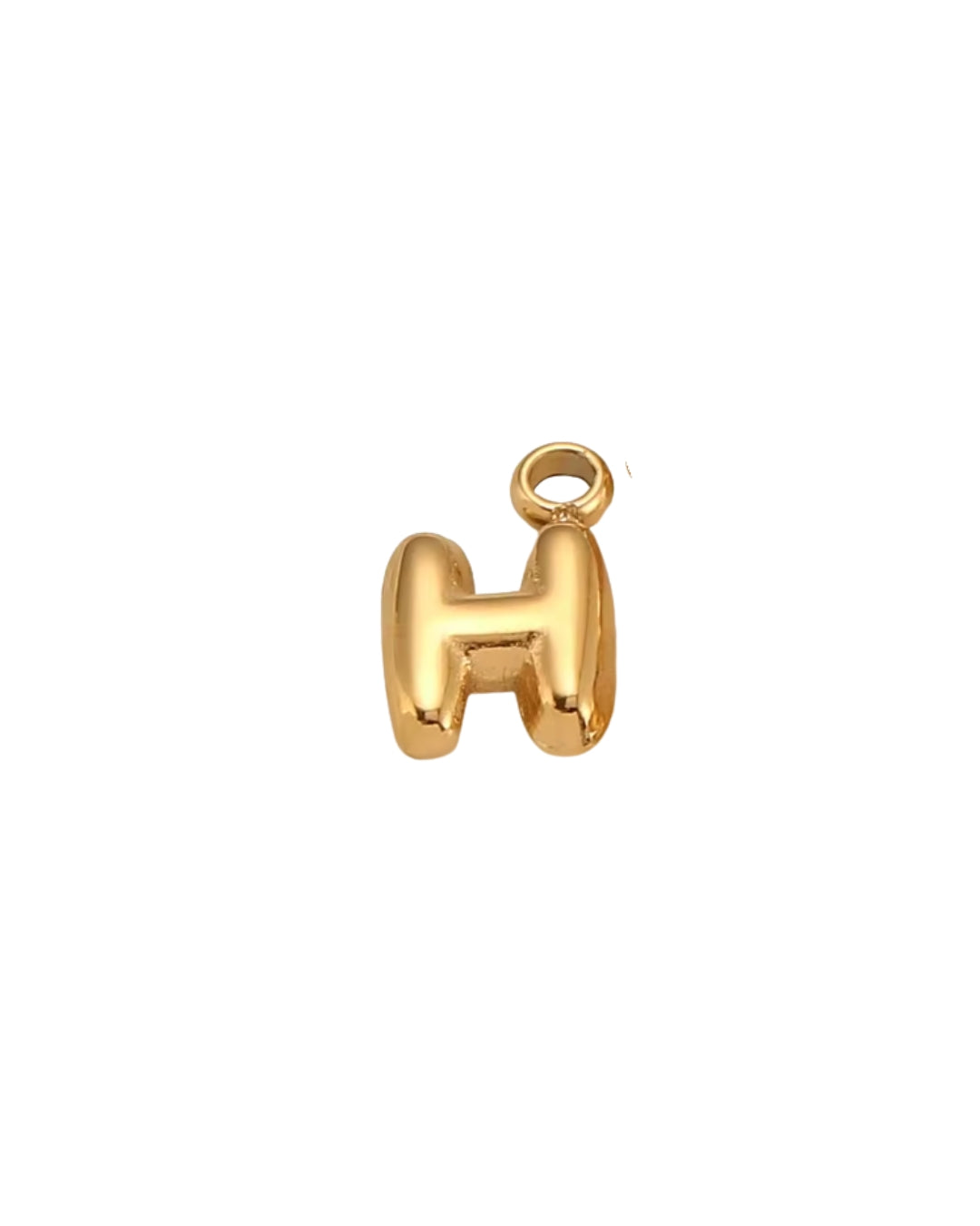 Bubble Initials Gold