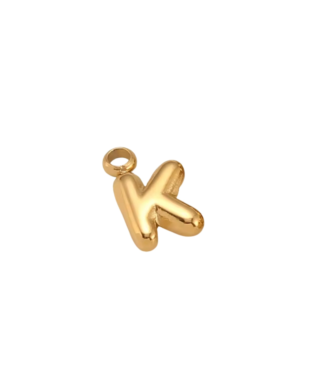 Bubble Initials Gold