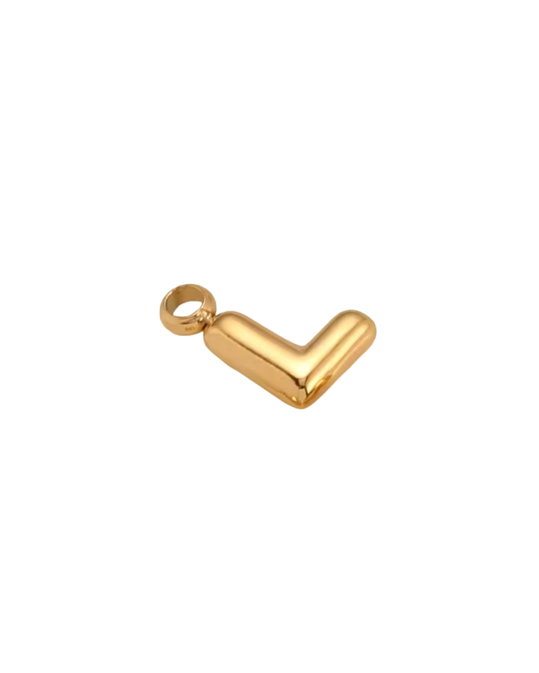 Bubble Initials Gold