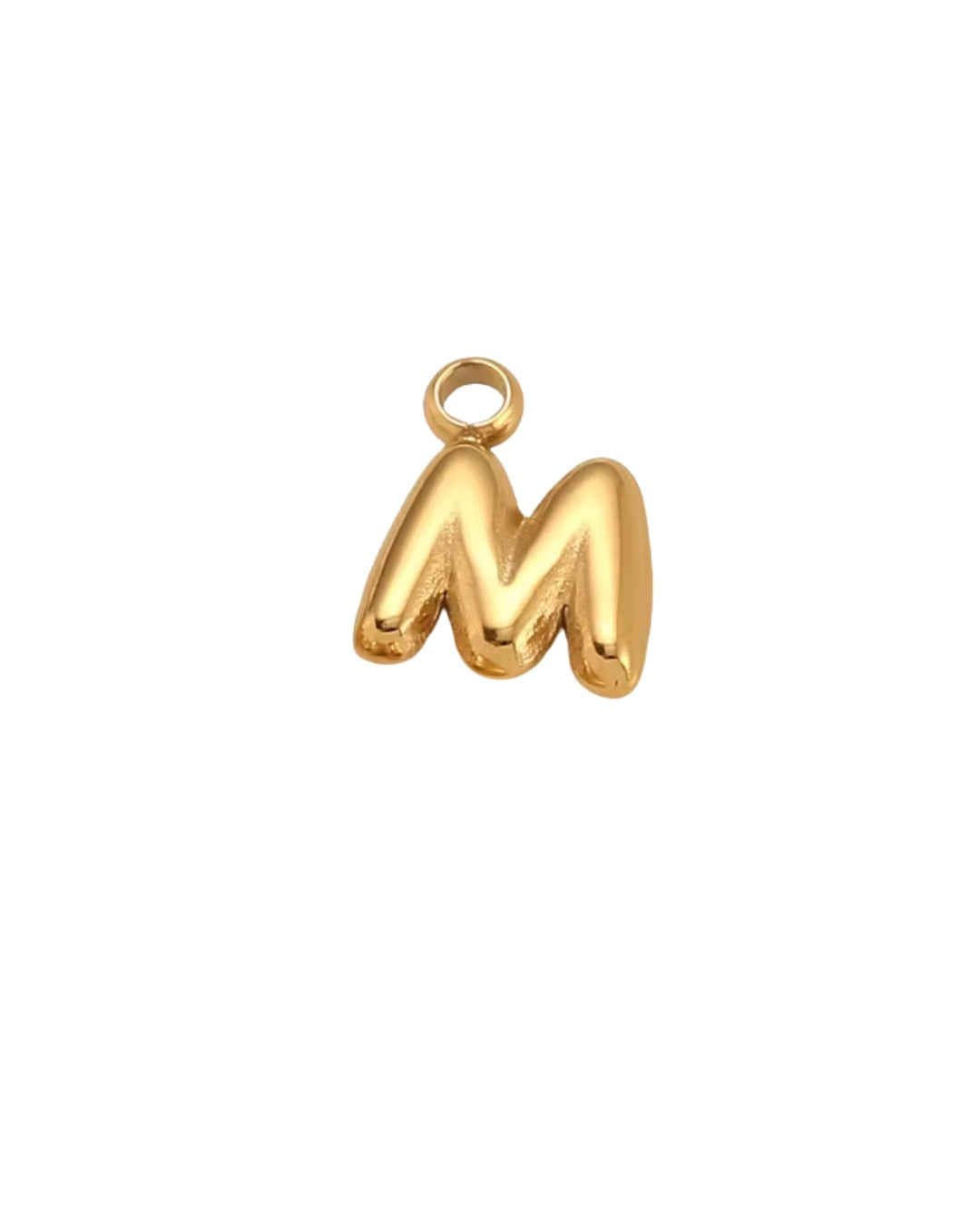 Bubble Initials Gold