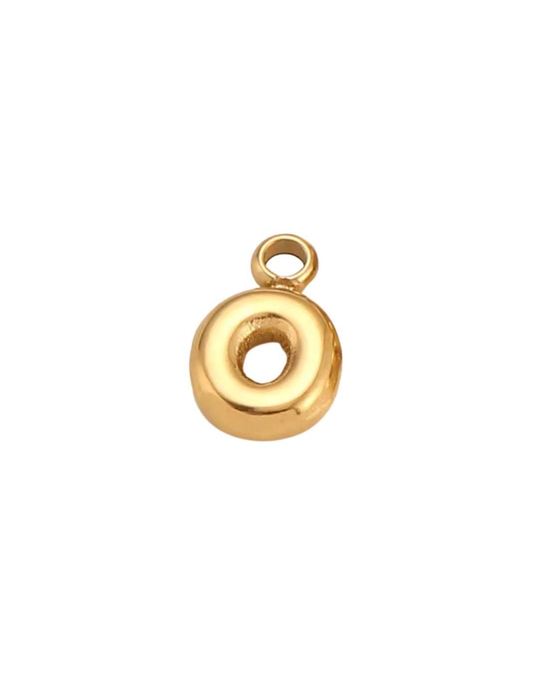 Bubble Initials Gold