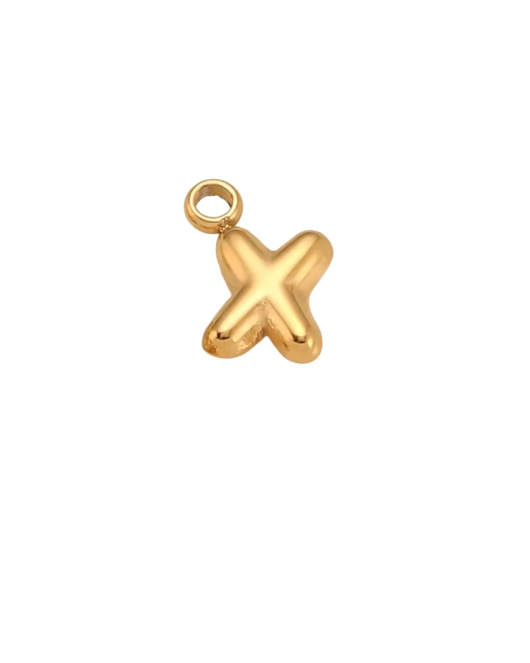 Bubble Initials Gold