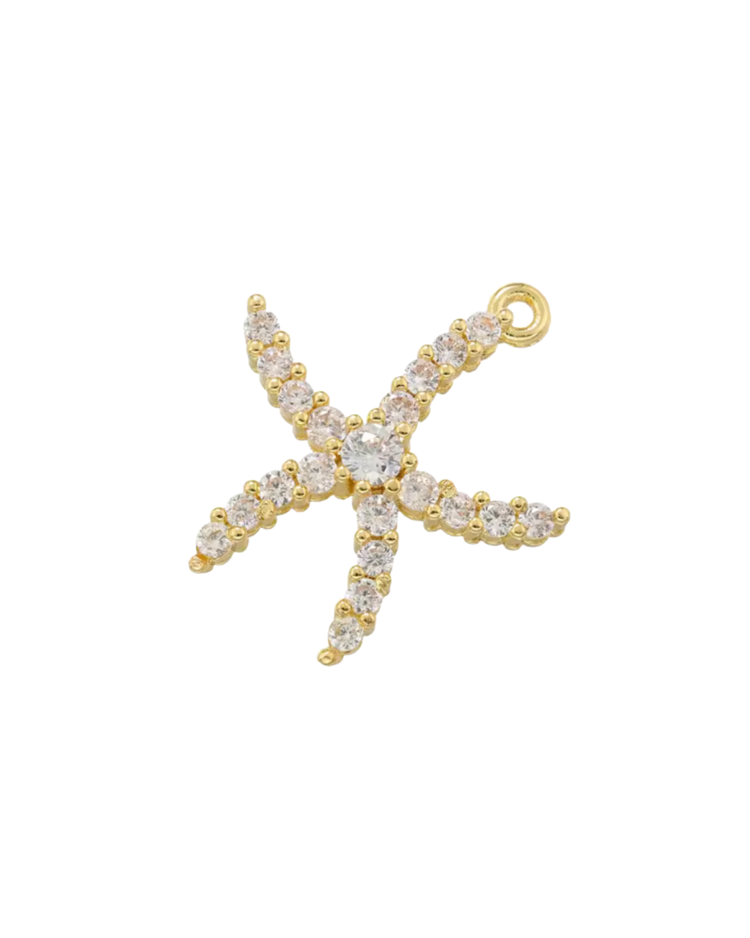 White & Gold Ocean Life - Make A Charm Bracelet or Necklace