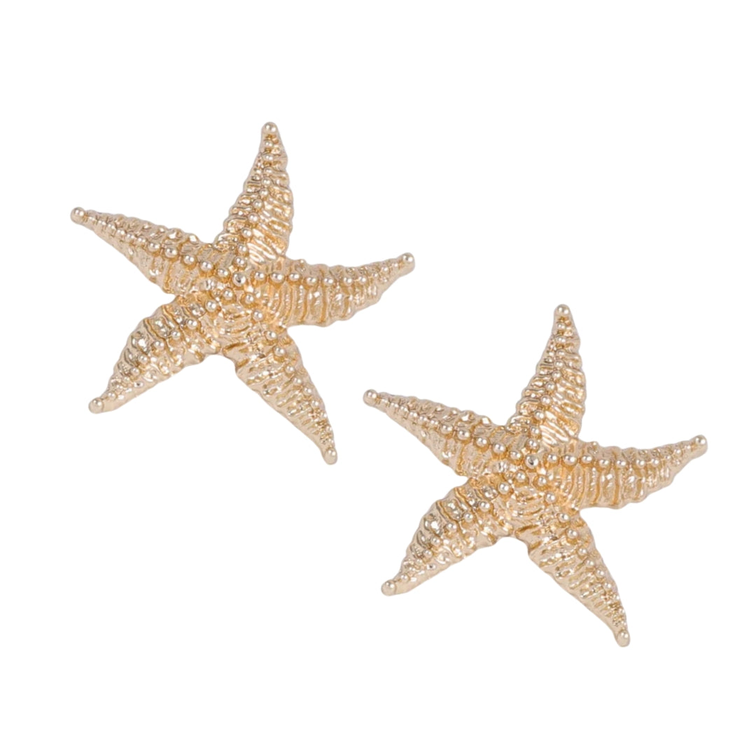 Starfish | Earrings - Silver & Gold