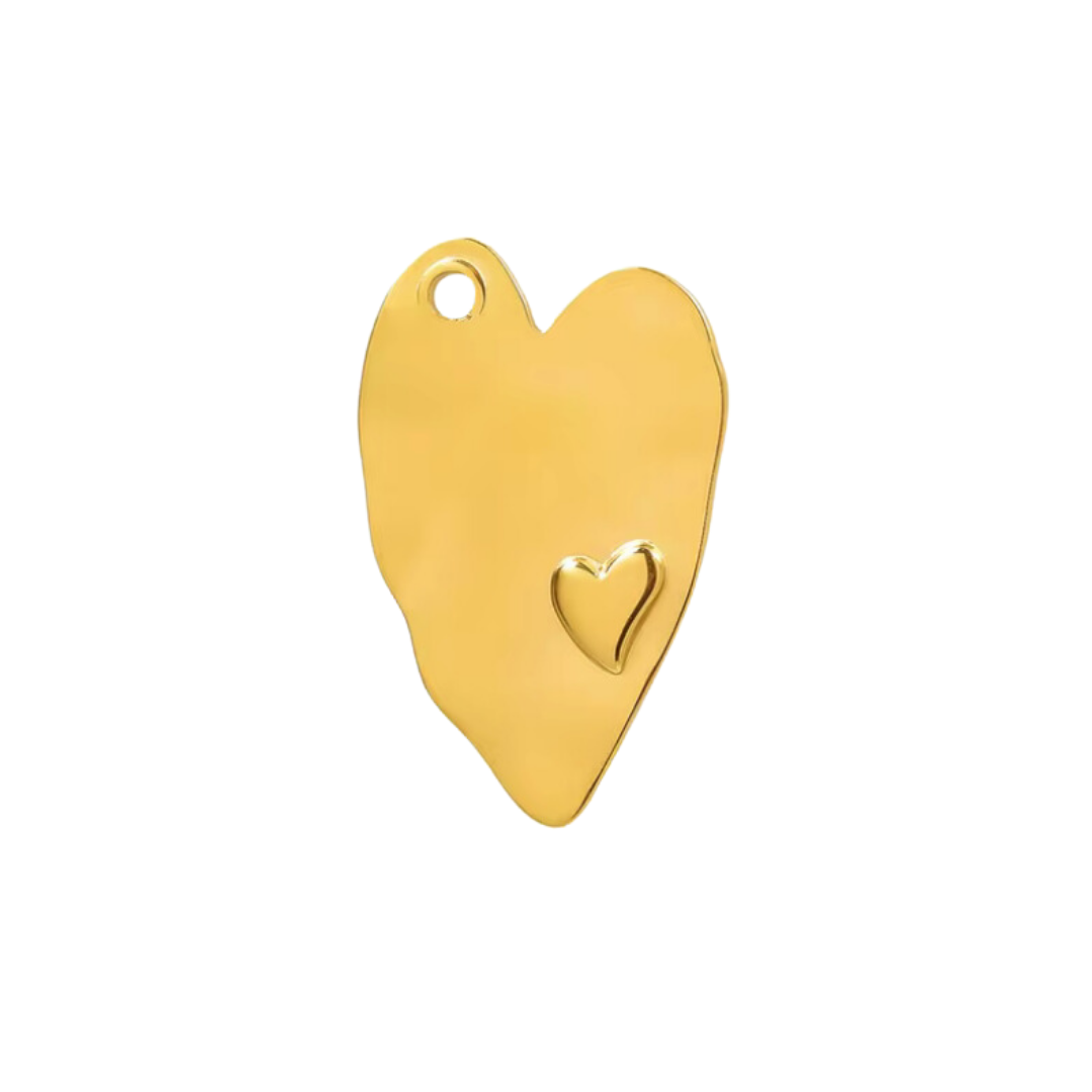 Golden Heart | Charms