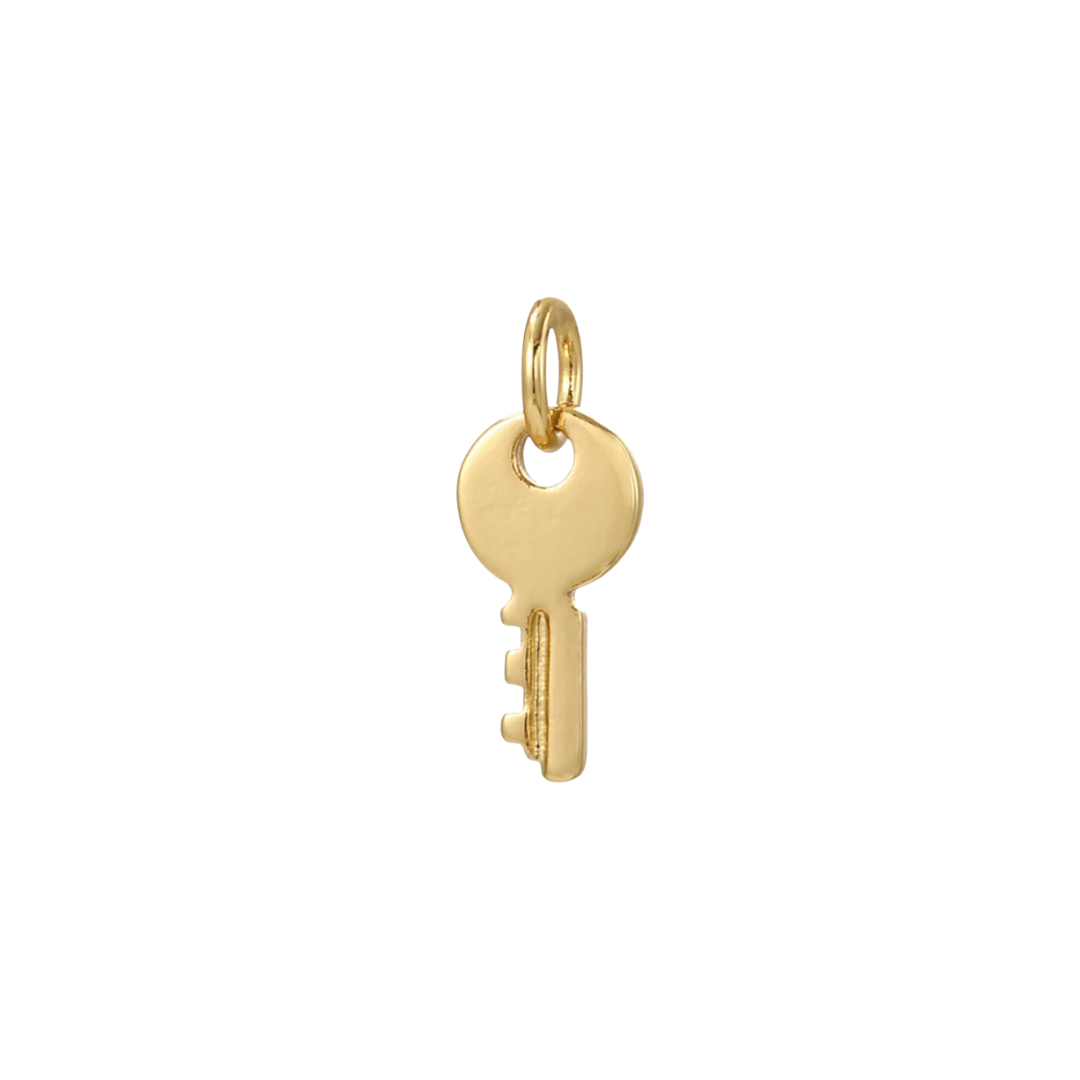 Gold Small Key | Charms