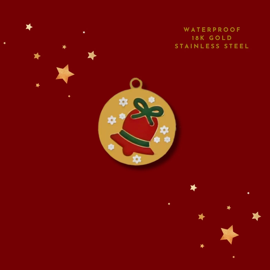 Holly Bell Pendant | Charm