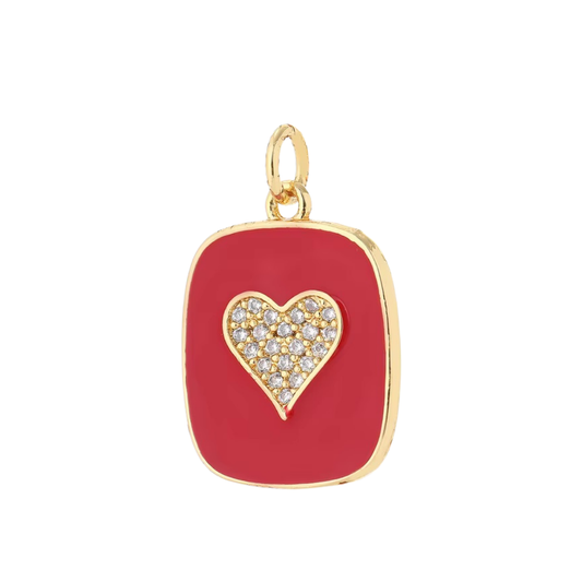 Diamante Heart | Charm