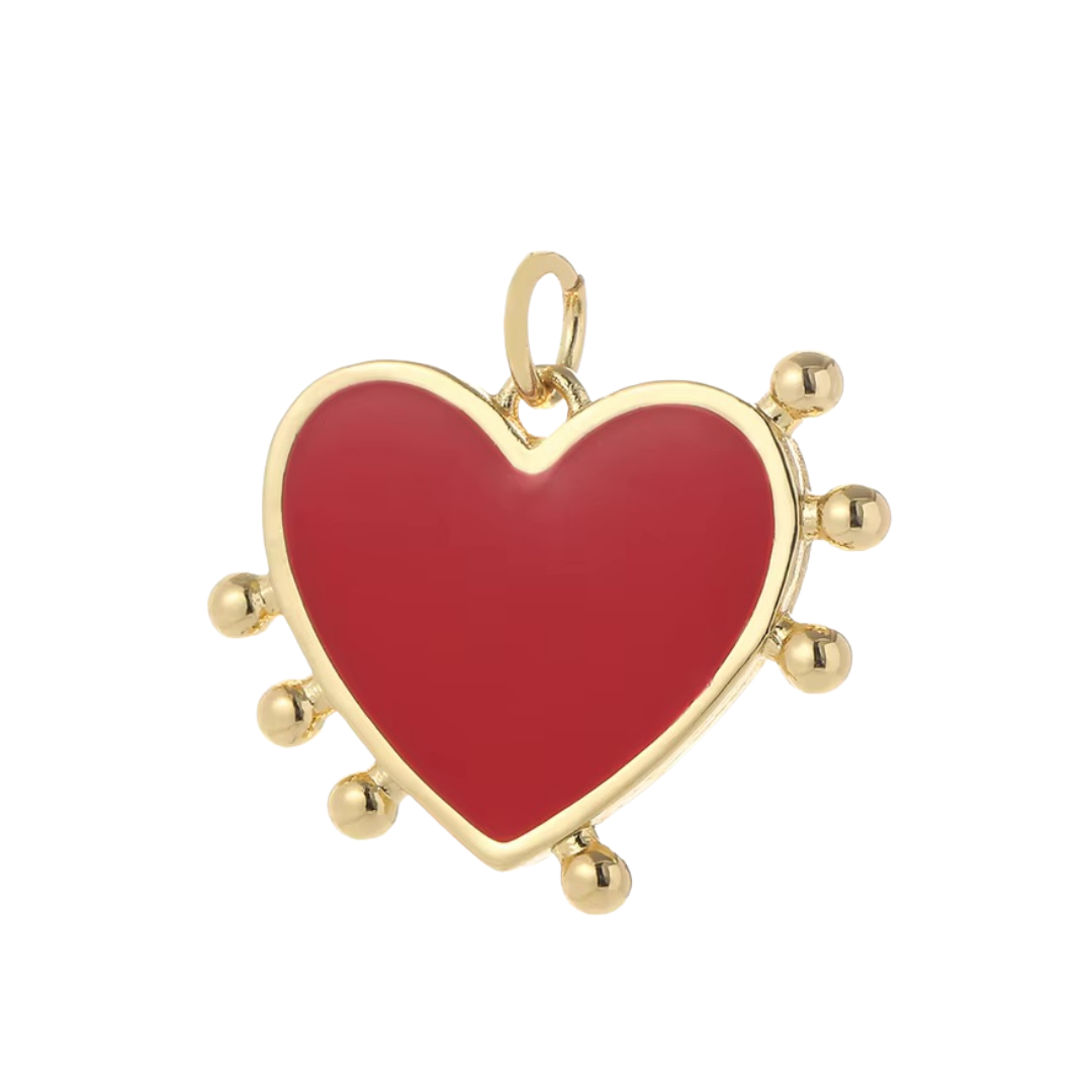 Red Heart Charms Hearts | Charms