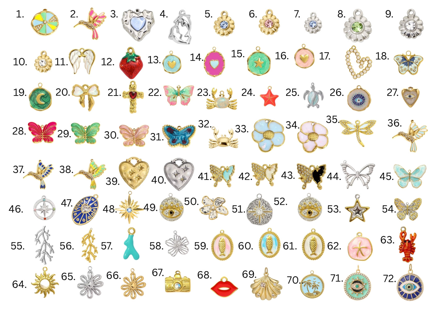 New Summer Charms - Part 1