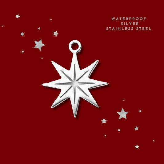 North Star Silver | Charm