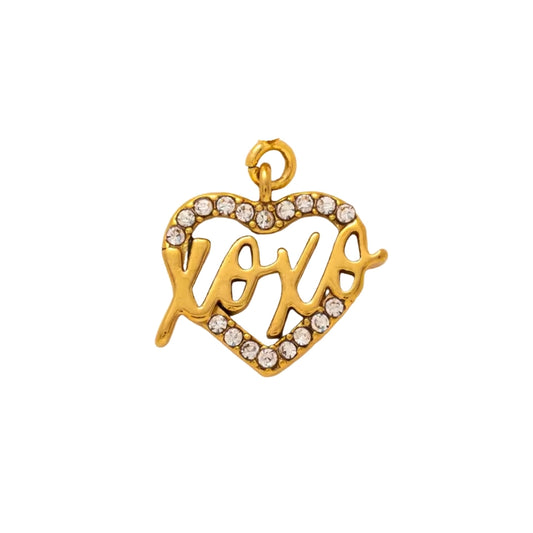 XoXo Heart Charm