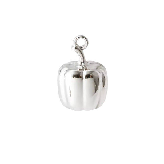 Pumpkin Charm Silver