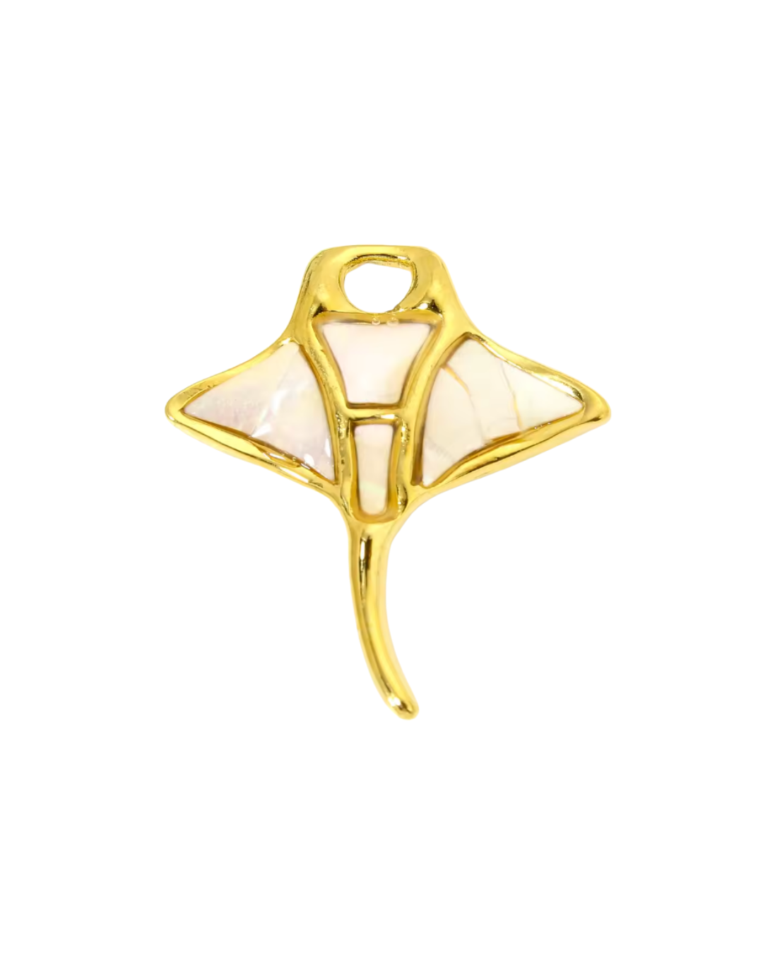 White & Gold Ocean Life - Make A Charm Bracelet or Necklace