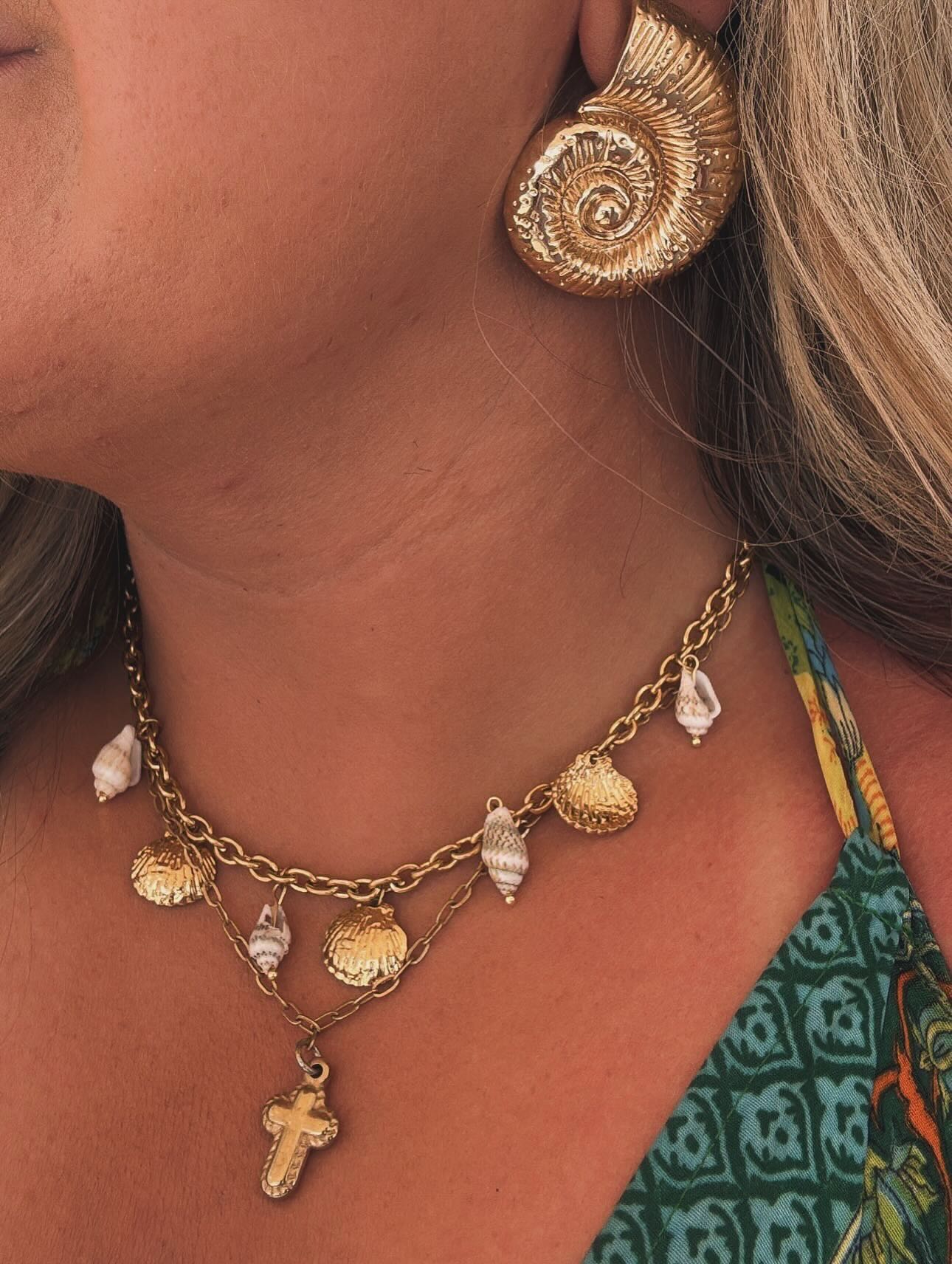 Ocean Charm | Necklace - GOLD