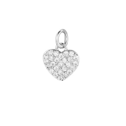 Heart Charm Silver