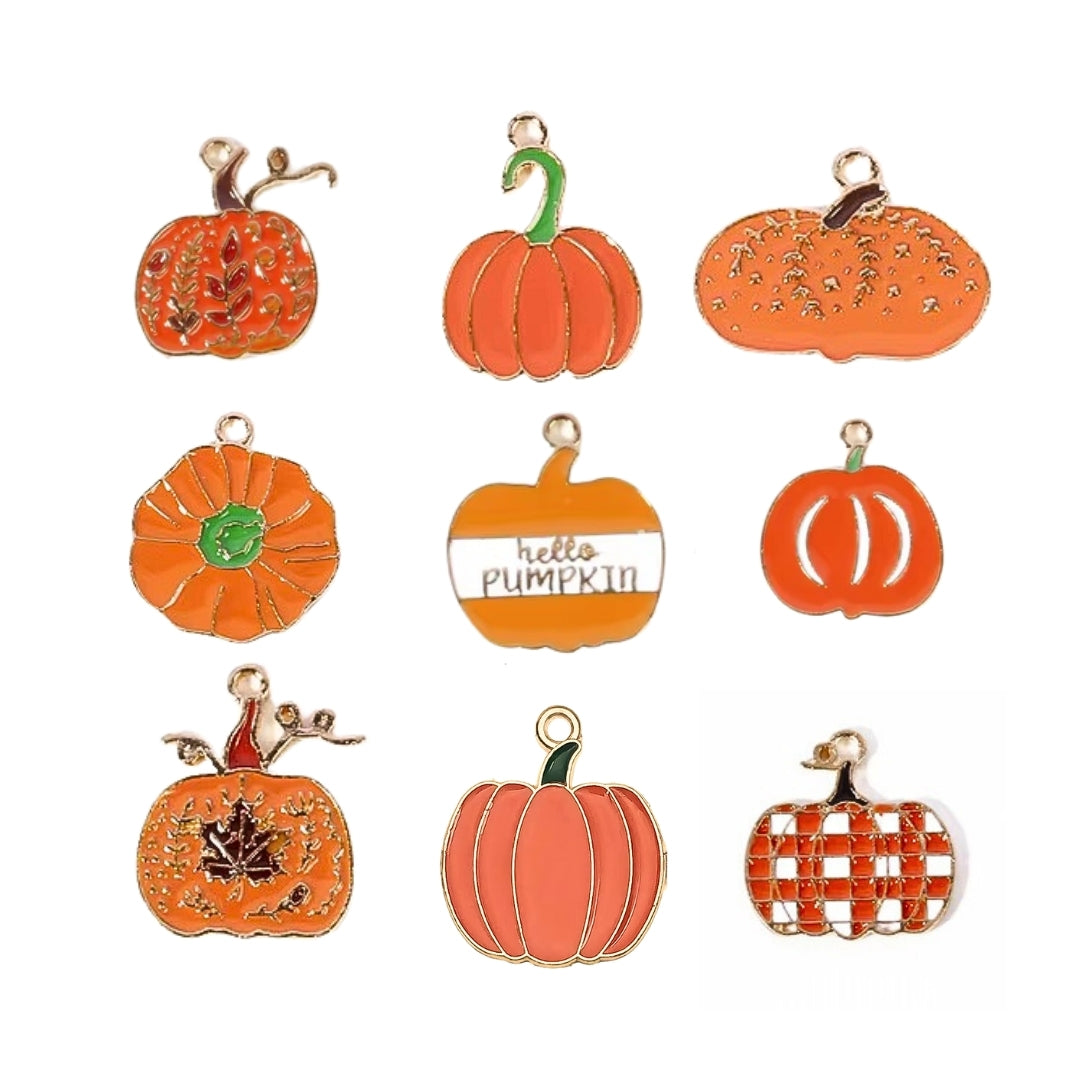 Autumn Charms Jewellery Charms Pumpkin Charms